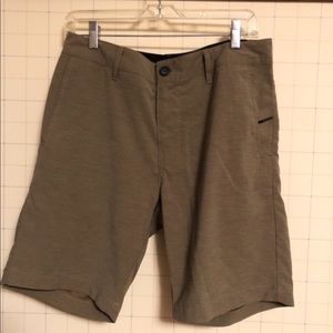 Brown dri-fit chino shorts